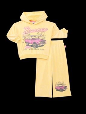 Girls 5T Ford Bronco Hoodie Set